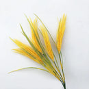 bouquet de fleurs artificielles épis de blé pour décoration automnale