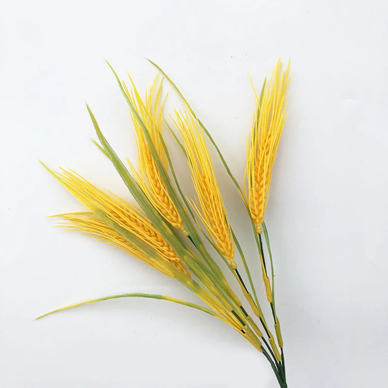 bouquet de fleurs artificielles épis de blé pour décoration automnale - vue 10 sur 10