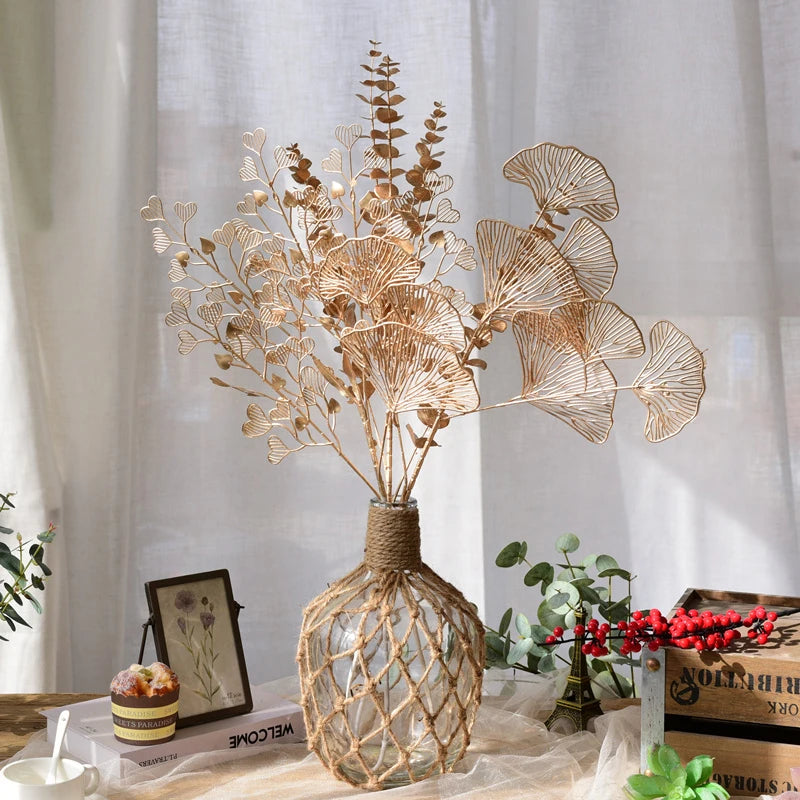 feuilles de palmier artificielles pour décoration de mariage et Noël - vue 3 sur 27