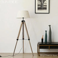 Moderner LED-Stehleuchte Tripod Minimalistisch Retro Skandinavisch