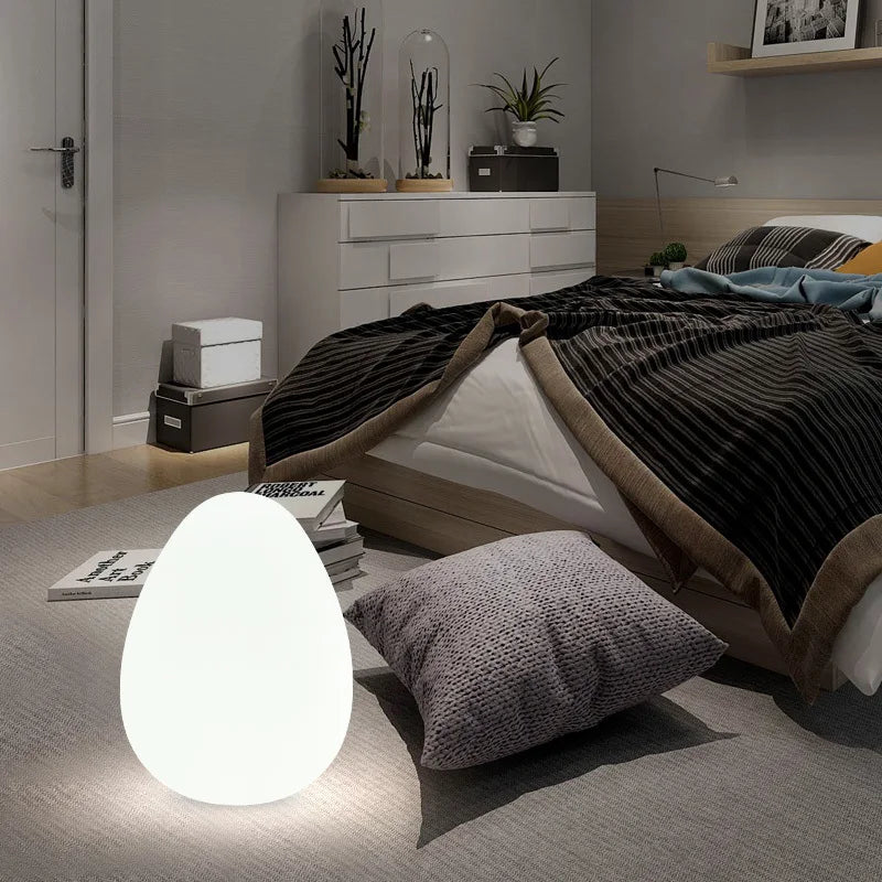 Moderner nordischer Stehleuchte mit dekorativer LED-Fernbedienung - vue 4 sur 11