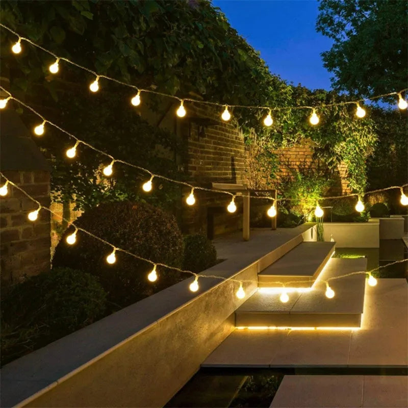 guirlande lumineuse 100 led pour noël mariage et fêtes - vue 4 sur 9