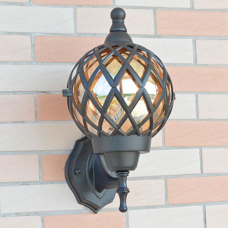 applique extérieure rétro pour jardin et balcon étanche - vue 8 sur 8