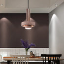 suspension led terrazzo nordique en aluminium pour hôtel bar