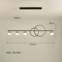 lustre de luxe nordique lumière led moderne créatif