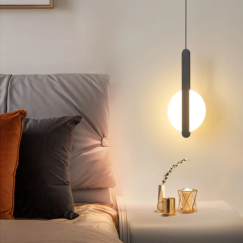 Moderne LED-Pendelleuchte für elegante Innenraumdekoration - vue 3 sur 12