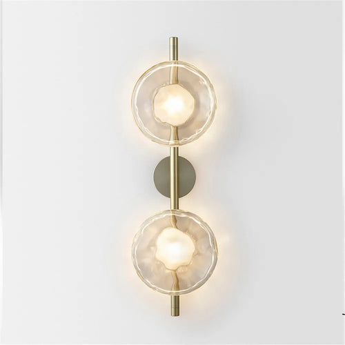 Design-Wandleuchte aus Glas für moderne elegante Dekoration - vue 7 sur 10