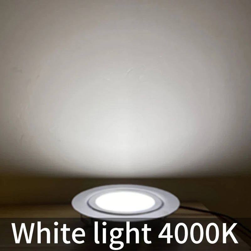 spot led étanche ultra mince pour éclairage intégré intérieur extérieur