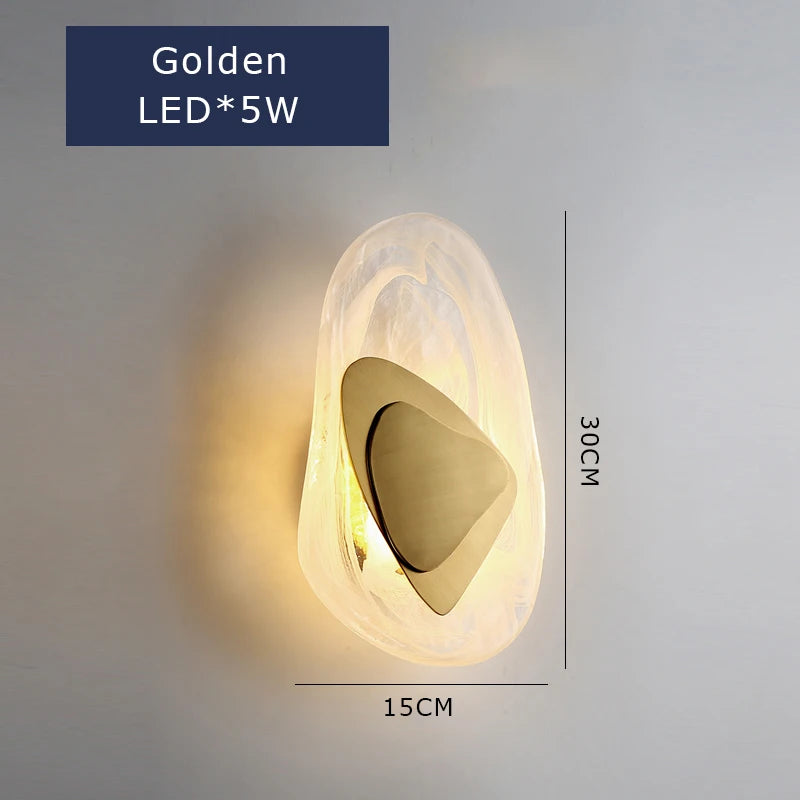 applique murale led de luxe pour décoration intérieure élégante - vue 4 sur 8