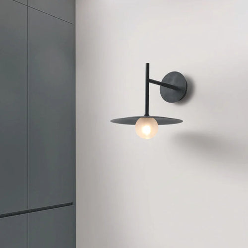 Nordische Wandleuchte im modernen Design mit UFO-Form dekoratives Licht - vue 5 sur 9