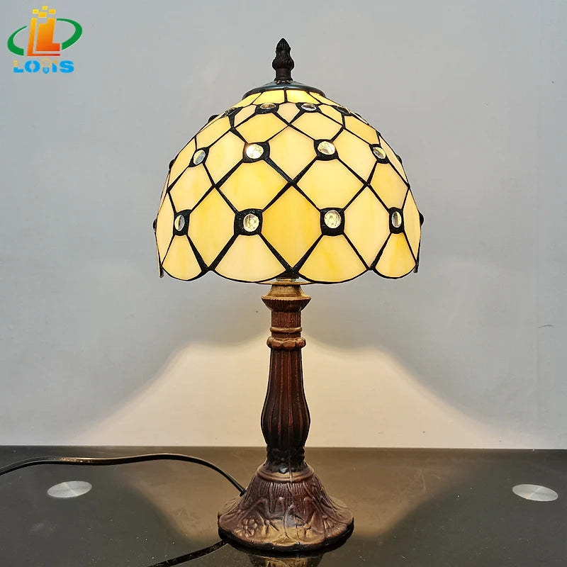 Lampe de chevet gypsophile veilleuse pour enfants design tiffany