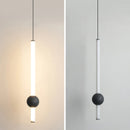 lampe suspendue led en aluminium acrylique design moderne