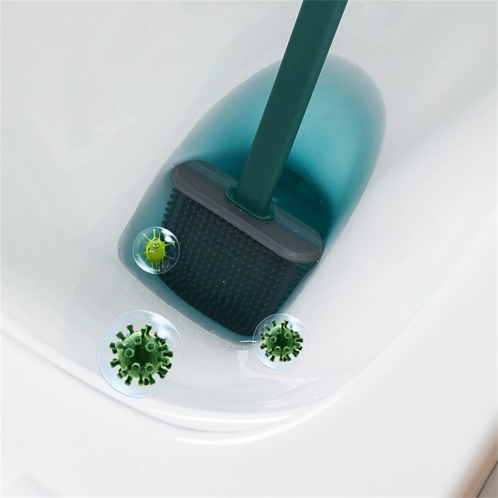 ensemble de brosses de toilette légères et durables pour salle de bain - vue 4 sur 9
