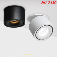 Spot lumineux Led encastrable et rotatif avec technologie Cob