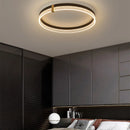 lampe de plafond led minimaliste avec télécommande luxueuse