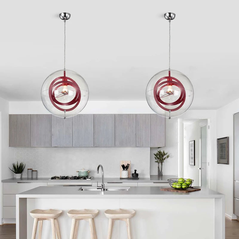 lustre étoile en verre design nordique personnalisé pour intérieur moderne - vue 3 sur 7