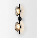 Design-Wandleuchte aus Glas für moderne elegante Dekoration