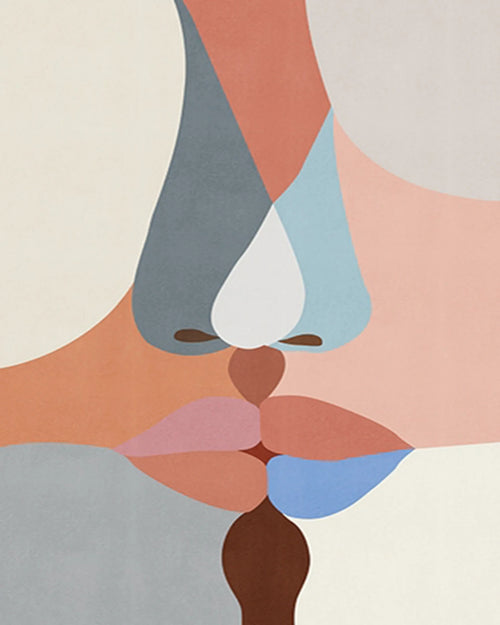 peinture par numéros abstrait diy pour un cadeau artistique