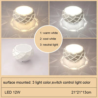 Moderne LED-Deckenleuchte Einfachheit 5 W 12 W