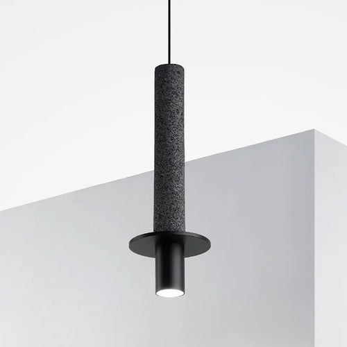 Kreative Pendelleuchte aus Beton im Retro-Design für Café und Restaurant - vue 3 sur 7