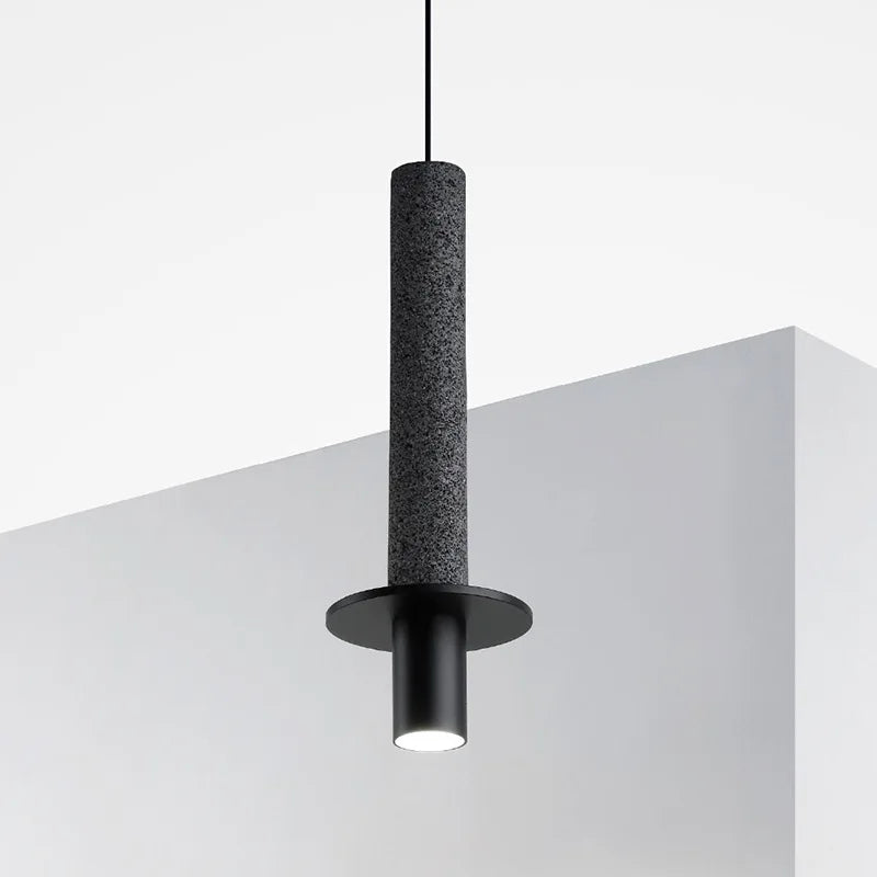 Kreative Pendelleuchte aus Beton im Retro-Design für Café und Restaurant - vue 3 sur 7
