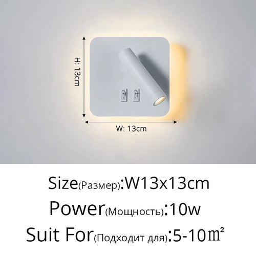 Minimalistischer LED-Kronleuchter mit Projektor-Schalter für dekorative Beleuchtung - vue 11 sur 14
