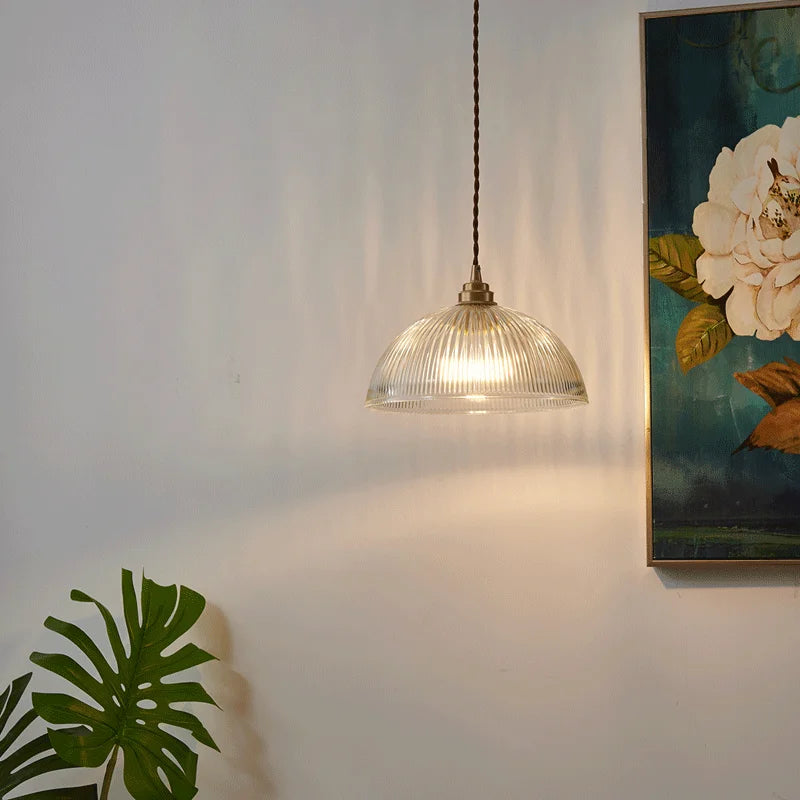 lustre nordique en verre pour restaurant et boutique bar - vue 4 sur 7