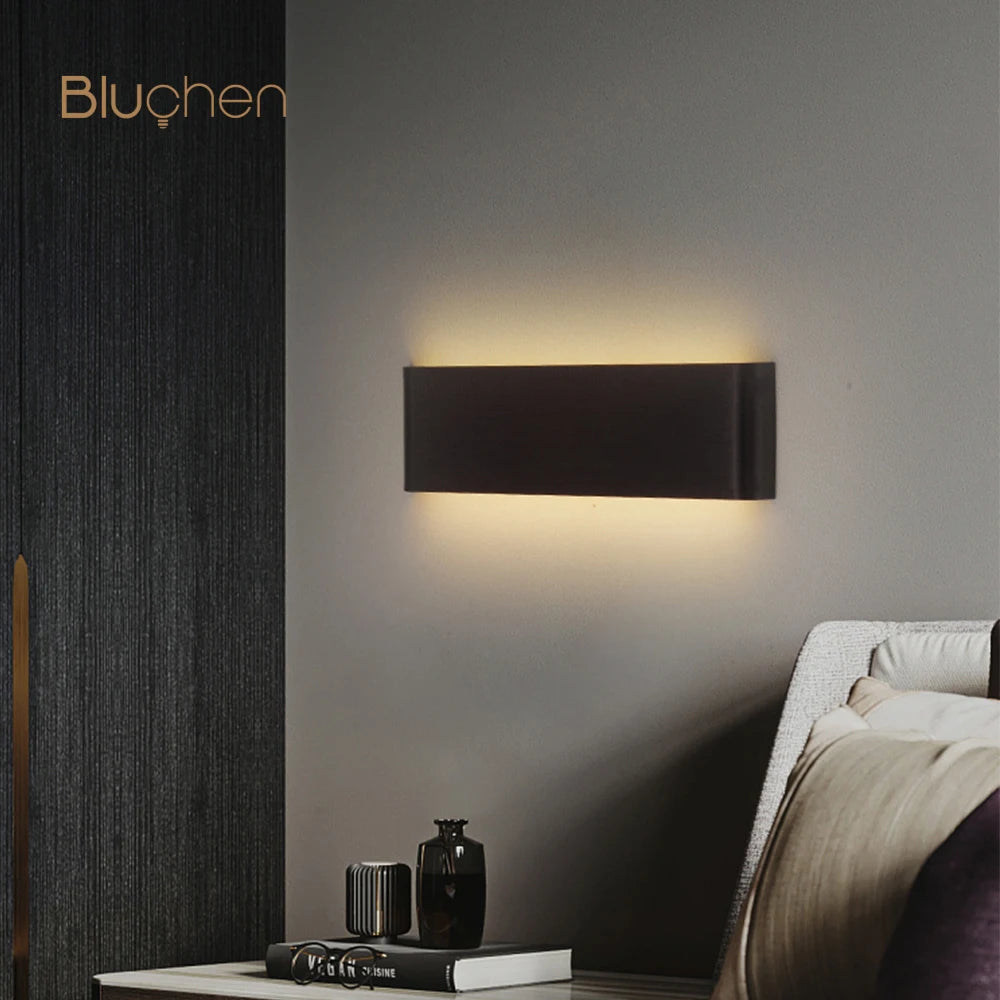 applique murale led moderne pour un éclairage intérieur élégant - vue 3 sur 10