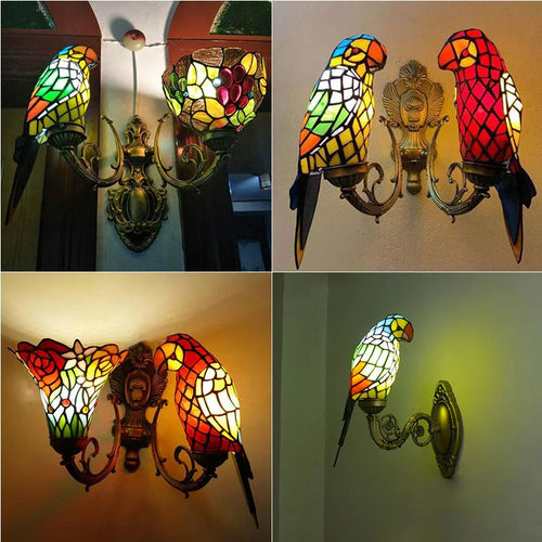 applique murale en verre coloré pour déco créative lumineuse - vue 3 sur 22