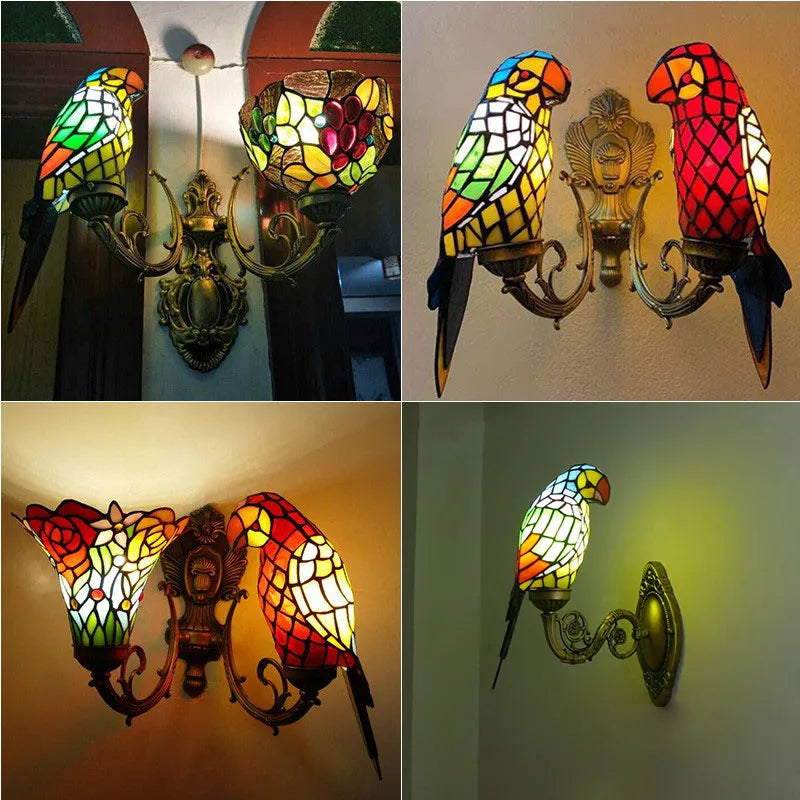 applique murale en verre coloré pour déco créative lumineuse - vue 2 sur 22