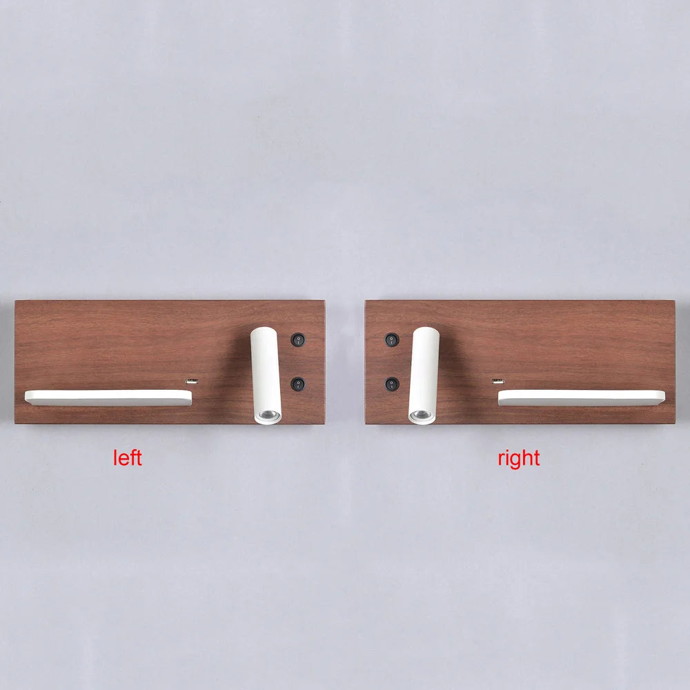 Tokili Applique murale LED avec chargeur USB et sans fil - vue 3 sur 18