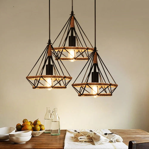 Retro-Vintage-Pendelleuchte für moderne dekorative Beleuchtung