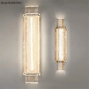 Luxuriöse LED-Wandleuchte aus Kristall für die Innendekoration