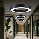 Minimalistische LED-Pendelleuchte aus Metall