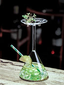 Verre cocktail original motifs animaux créatif soirée bar