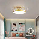 Kinder-Pendelleuchte Krone LED modern Winfordo