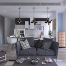 Vintage suspension Loft rétro lustre suspension E27 Base industrielle suspension Edison éclairage domestique pour salon