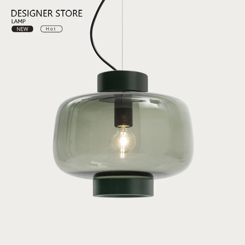 Einzigartiger Kronleuchter mit Bleiglas-Design für ein elegantes Interieur - vue 2 sur 7