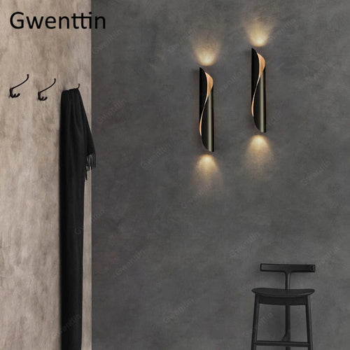 applique murale moderne milan calla avec éclairage led décoratif