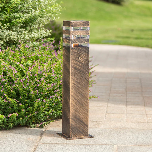 Moderne wasserdichte minimalistische Gartenleuchte für außen - vue 8 sur 8