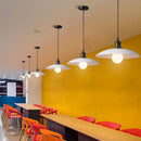 lampes suspendues vintage en fer forgé pour restaurant loft
