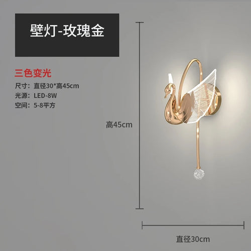 LED-Wandleuchte nordisch Design Luxus für elegantes Interieur