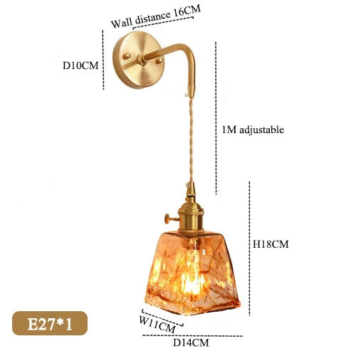 Kreative Pendelleuchte aus Glas mit Retro-Modernem Design - vue 11 sur 18