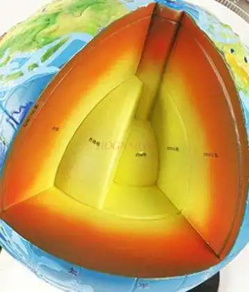 modèle de globe tridimensionnel pour l'enseignement de la géographie - vue 5 sur 6