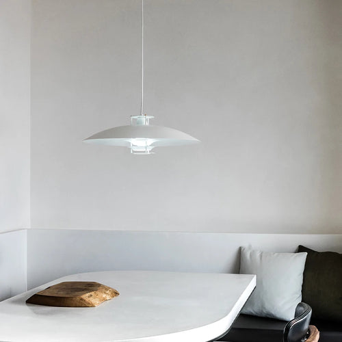 Suspension design nordique lampe à main en aluminium moderne pour chambre à coucher salle à manger Loft E27 Luminaire Suspension luminaires