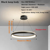 lustre minimaliste moderne pour restaurant et cuisine