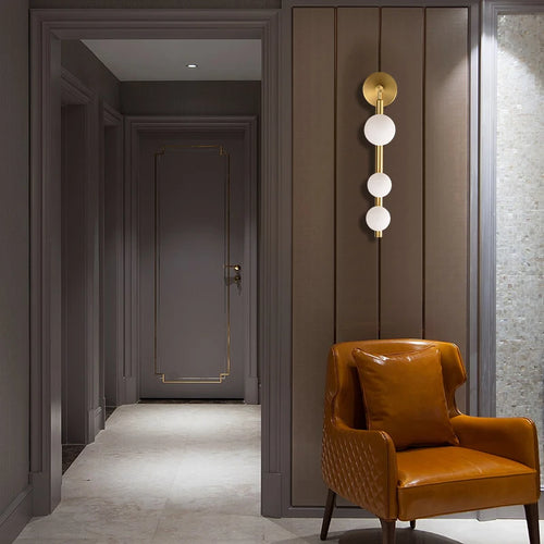 Dekorative moderne Wandleuchte im luxuriösen Stil für ein elegantes Interieur - vue 2 sur 8