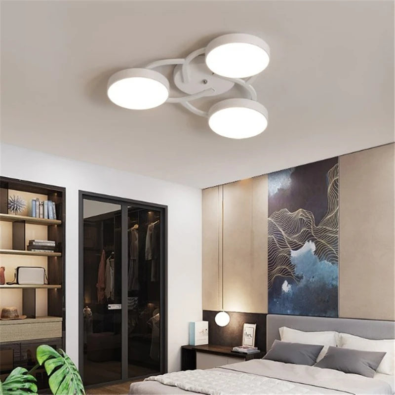 lustre à led interchangeable pour un éclairage intérieur moderne - vue 6 sur 6