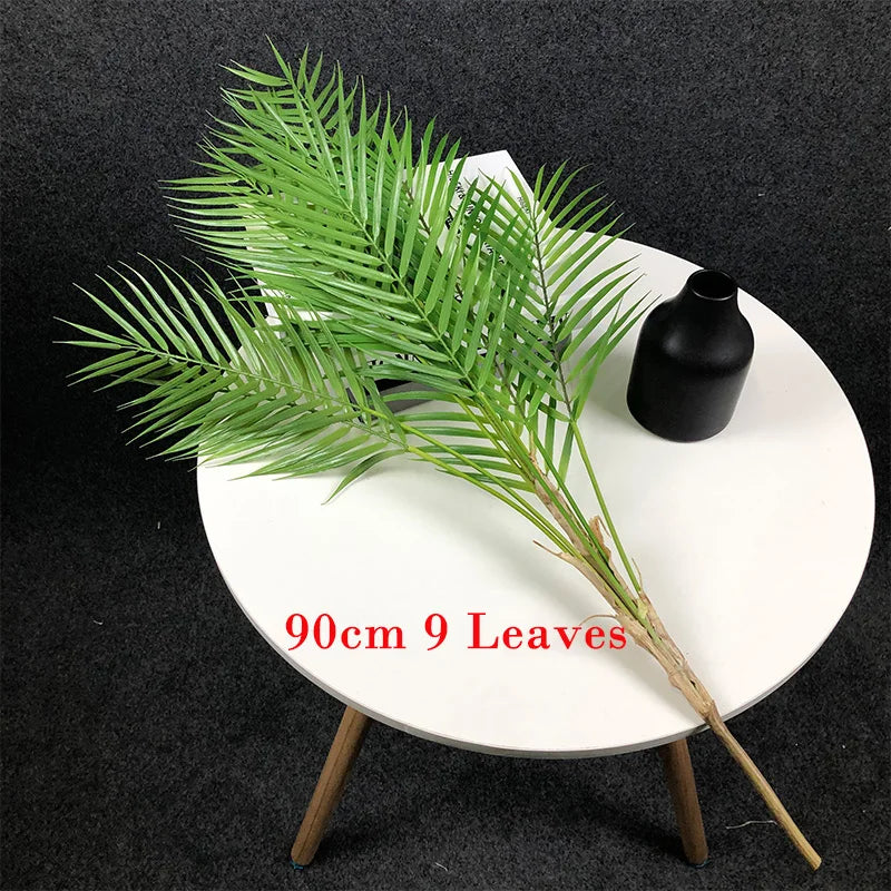 plantes tropicales palmier artificiel branches en plastique réalistes - vue 8 sur 12