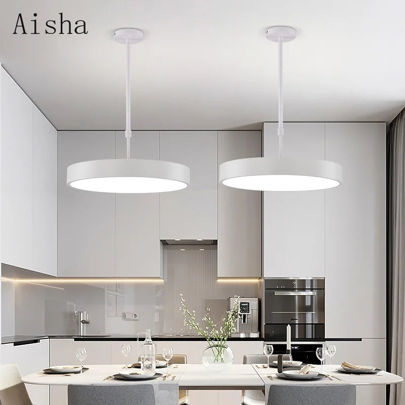 LED-Deckenleuchte modernes Design für elegante Inneneinrichtung - vue 3 sur 7